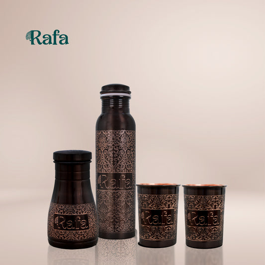 Complete Premium Engraved Antique Set