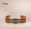 Double Copper with Braided Inlay design