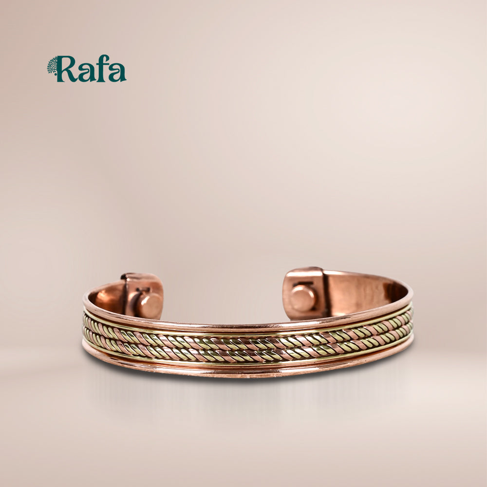 Copper with Double TwisterInlay design