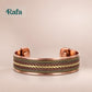Double Copper with Braided Inlay design